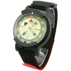 Portable En Métal Boussole,Boussole étanche En Laiton,Boussole De Survie Fluorescente,Boussole