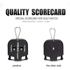 2 Pièces Compteur De Score De Golf 2 Joueurs Compteur De Coups Au Golf Mini Compteur Manuel Digital Portable Avec Porte-Clés - Accessoire Golf Pour Buteur De Golf Et Autres Jeux De Ballon -Promos Outil Virtuose Magasin 79594825 4