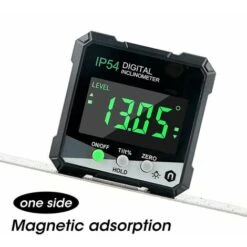 Détecteur D'angle Numérique, Rapporteur/jauge D'angle Avec écran LCD, Inclinomètre Avec Aimant, Mesure D'angle Numérique -Promos Outil Virtuose Magasin 79632814 3