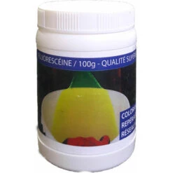 Fluorescéine - Pot De 100 G - Colorant De Repérage Des Réseaux D'eau En Poudre