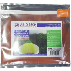 Fluorescéine - Sachet De 50 G - Colorant De Repérage Des Réseaux D'eau En Poudre