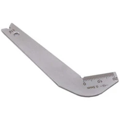 LTS FAFA 118 Degree Torsion Bit Angle Gauge Grinding Center Gauge Grinding Tool Stainless Steel Angle Front Edge Measurement Top 1pcs