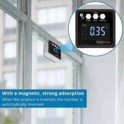 Inclinomètre Numérique Magnétique LCD Inclinomètre Digital Portable Inclinomètre Niveau Avec Rétro-Eclairage -Promos Outil Virtuose Magasin 80931375 4