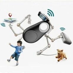 Localisateur Traceur Porte-Clés Connecté Anti-Perte Et Déclencheur Photo à Distance - TRACING Noir 10 Localisateur Traceur Porte-Clés Connecté Anti-Perte Et Déclencheur Photo à Distance - TRACING Noir -Promos Outil Virtuose Magasin 80957459 4