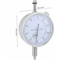 Comparateur à Cadran 1 Pièce Précision Du Comparateur à Cadran Métrique 0,01 Mm, Plage 0 10 Mm -Promos Outil Virtuose Magasin 81039533 3