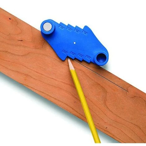 Centerline Gauge Finder Multifonction Drill Hole Locator Marking Tool Réglable Portable Centerline Menuiserie Main Tool 1pcs Bleu 4 Centerline Gauge Finder Multifonction Drill Hole Locator Marking Tool Réglable Portable Centerline Menuiserie Main Tool 1pcs Bleu – Image 2