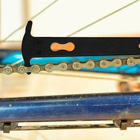 Outil D'usure D'Indicateur De Chaîne De Vélo Règle De Mesure De Jauge De Chaînes De Vélo Outil De Rail Détection Remplacement D'usure De Chaîne De Vélo Étrier De Testeur De Chaîne (Noir) 7 Outil D'usure D'Indicateur De Chaîne De Vélo Règle De Mesure De Jauge De Chaînes De Vélo Outil De Rail Détection Remplacement D'usure De Chaîne De Vélo Étrier De Testeur De Chaîne (Noir) – Image 5