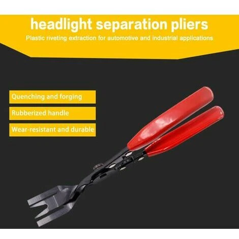 Outil De Suppression De La Pince De Retrait,Pinces Pour Garnitures - Pince D'Extraction D'Agrafes - Pince Retirer Les Clips - Pince à Enlever Les Clips - Pince Enlever Les Tapisseries 7 Outil De Suppression De La Pince De Retrait,Pinces Pour Garnitures - Pince D'Extraction D'Agrafes - Pince Retirer Les Clips - Pince à Enlever Les Clips - Pince Enlever Les Tapisseries – Image 5