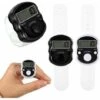 2 Pièces Compteur Manuel Chapelet Electronique Led Compte Rang Tricot Automatique Digital Compteur Client 5 Chiffres Compteur Numérique Doigt Réinitialisable Compteur -Promos Outil Virtuose Magasin 81203227 1