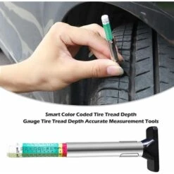 Jauge De Profondeur De Bande De Roulement De Pneu, Jauge De Bande De Roulement De Pneu Numérique 3 Outil De Mesure De Bande De Roulement De Pneu Codé Par Couleur Pour Camions, Motos Et Voitures 11 Jauge De Profondeur De Bande De Roulement De Pneu, Jauge De Bande De Roulement De Pneu Numérique 3 Outil De Mesure De Bande De Roulement De Pneu Codé Par Couleur Pour Camions, Motos Et Voitures -Promos Outil Virtuose Magasin 81306496 5