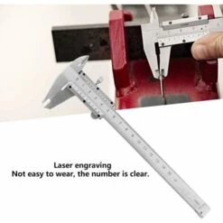 Pied à Coulisse En Métal En Acier Au Carbone De Haute Précision, Pied à Coulisse Professionnel à Vernier Pour Les Mesures De Précision à L'extérieur/à L'intérieur/profondeur, Outil De Mesure De Jauge -Promos Outil Virtuose Magasin 81307072 3