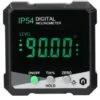 Inclinomètre Numérique Portable IP54 4 * 90 ° Rétroéclairage LCD Rapporteur Numérique Compteur De Pente Règle D'angle Numérique Magnétique Unilatéral Rapporteur Multifonctionnel Mode De Mesure Relatif Absolu Maintien Des Données (Vert) -Promos Outil Virtuose Magasin 81311050 1