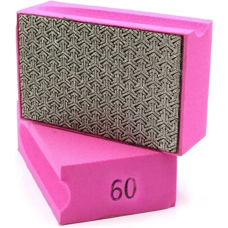 1 éponge Abrasive Grain 60 Ponceuse à Main Tampon De Ponçage Diamant Pour Poncer Ou ébavurer Les Carreaux, La Céramique, Le Verre, Le Marbre 3 1 éponge Abrasive Grain 60 Ponceuse à Main Tampon De Ponçage Diamant Pour Poncer Ou ébavurer Les Carreaux, La Céramique, Le Verre, Le Marbre