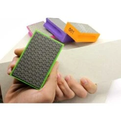 1 éponge Abrasive Grain 60 Ponceuse à Main Tampon De Ponçage Diamant Pour Poncer Ou ébavurer Les Carreaux, La Céramique, Le Verre, Le Marbre 10 1 éponge Abrasive Grain 60 Ponceuse à Main Tampon De Ponçage Diamant Pour Poncer Ou ébavurer Les Carreaux, La Céramique, Le Verre, Le Marbre -Promos Outil Virtuose Magasin 81322511 4