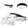 Loupe Frontale Grossissantes Et Eclairante - 3 Lumières LEDs - 6 Grossissements Dont 3 Combinaisons Possibles -Promos Outil Virtuose Magasin 81923104 1