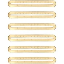 Règle De Mesure Multi Angle - Outils Réglable : 6 Côtés En Aluminium - Gabarit De Forme : Tuyau Et Prise : Ø 25 à 55 Mm -Promos Outil Virtuose Magasin 81923110 3