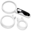 Loupe 3 En 1 Grossissement: X 2,5/ 5/ 16 - 2 LED -Promos Outil Virtuose Magasin 81923287 1
