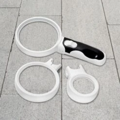 Loupe 3 En 1 Grossissement: X 2,5/ 5/ 16 - 2 LED -Promos Outil Virtuose Magasin 81923287 5