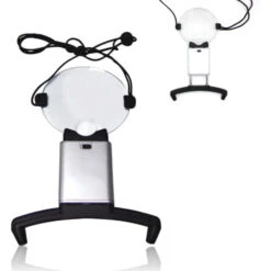 Loupe Portative à Suspendre Au Cou - 2 LEDS Ultra Lumineuses