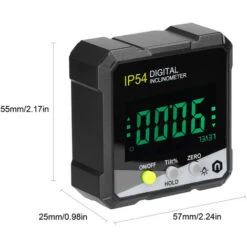 Inclinomètre Numérique Portable IP54 4 90 ° Rétroéclairage LCD Rapporteur Numérique Compteur De Pente Règle D'angle Numérique Magnétique Simple Face Rapporteur Multifonctionnel 10 Inclinomètre Numérique Portable IP54 4 90 ° Rétroéclairage LCD Rapporteur Numérique Compteur De Pente Règle D'angle Numérique Magnétique Simple Face Rapporteur Multifonctionnel -Promos Outil Virtuose Magasin 82105013 4