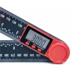 Rapporteur Numérique, Mesure D'angle 0°-360°, Mesure D'angle En Acier Inoxydable Avec écran LCD, Règle En Acier Inoxydable Pour Le Travail Du Bois, Les Devoirs, La Construction. 9 Rapporteur Numérique, Mesure D'angle 0°-360°, Mesure D'angle En Acier Inoxydable Avec écran LCD, Règle En Acier Inoxydable Pour Le Travail Du Bois, Les Devoirs, La Construction. -Promos Outil Virtuose Magasin 83289500 3