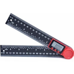 Rapporteur Numérique, Mesure D'angle 0°-360°, Mesure D'angle En Acier Inoxydable Avec écran LCD, Règle En Acier Inoxydable Pour Le Travail Du Bois, Les Devoirs, La Construction. 10 Rapporteur Numérique, Mesure D'angle 0°-360°, Mesure D'angle En Acier Inoxydable Avec écran LCD, Règle En Acier Inoxydable Pour Le Travail Du Bois, Les Devoirs, La Construction. -Promos Outil Virtuose Magasin 83289500 4