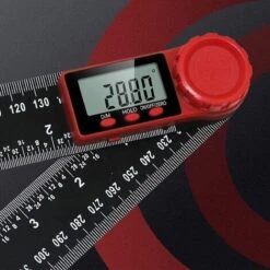 Rapporteur Numérique, Mesure D'angle 0°-360°, Mesure D'angle En Acier Inoxydable Avec écran LCD, Règle En Acier Inoxydable Pour Le Travail Du Bois, Les Devoirs, La Construction. 11 Rapporteur Numérique, Mesure D'angle 0°-360°, Mesure D'angle En Acier Inoxydable Avec écran LCD, Règle En Acier Inoxydable Pour Le Travail Du Bois, Les Devoirs, La Construction. -Promos Outil Virtuose Magasin 83289500 5