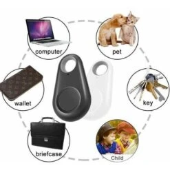 3PCS Bluetooth Intelligent Locator Tracker, Tracker GPS Smart Key Finder Locator Sans Fil Anti Perdu Dispositif Capteur D'alarme Pour Les Enfants Chiens Wallet Car Animaux MAZE -Promos Outil Virtuose Magasin 83895984 4