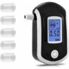 Éthylotest Numérique Alcootest Alcool Testeur D'Haleine Avec Ecran LCD Ethylomètre Rétroéclairage Inclus à à L'arrière De L'Alcootest Testeur D'alcool Portable -Promos Outil Virtuose Magasin 83995130 1