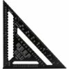 Équerre Triangle Metrique Professionnel Menuiserie Règle D'Angle Rapporteur Outil De Mesure En Alliage Rafter Square Carpenter De Haute Précision - 30CM -Promos Outil Virtuose Magasin 84059403 1