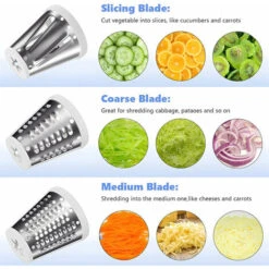 Accessoires Pour Trancheuse/déchiqueteur Pour Batteurs Sur Socle KitchenAid, Râpe à Fromage Pour Trancheuses, Accessoire Pour Machine à Salade Hachoir à Légumes Avec 3 Lames Passe Au Lave-vaisselle 8 Accessoires Pour Trancheuse/déchiqueteur Pour Batteurs Sur Socle KitchenAid, Râpe à Fromage Pour Trancheuses, Accessoire Pour Machine à Salade Hachoir à Légumes Avec 3 Lames Passe Au Lave-vaisselle -Promos Outil Virtuose Magasin 85353659 2