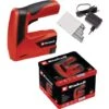 Einhell Agrafeuse électrique TC-CT 3,6 Li (3,6 V / 1,3 Ah, Type D'agrafes: 53, Longueur Des Agrafes 6-14 Mm) Livré En Boîte Métallique Avec 1000 Agrafes -Promos Outil Virtuose Magasin 85501943 1