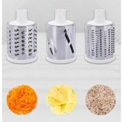 Coupe-légumes Multifonctionnel, Avec Manivelle Rotative, Râpe Pour Pommes De Terre, Carottes, Fromage, Co Army GreenPratique Et Pratique -Promos Outil Virtuose Magasin 85517675 3