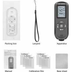 Jauge D'épaisseur De Couche De Peinture De Voiture Numérique - Appareil De Mesure D'épaisseur De Couche De Peinture FE/NFE 9 Jauge D'épaisseur De Couche De Peinture De Voiture Numérique - Appareil De Mesure D'épaisseur De Couche De Peinture FE/NFE -Promos Outil Virtuose Magasin 85787248 3