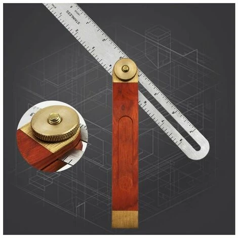 Jauge De Pente D'angle Règle D'angle Précise Réglable Règle De Biseau Pour Le Dessin Au Trait Outils De Mesure De Bricolage Règle Incurvée En Acier Inoxydable 1pcs 3 Jauge De Pente D'angle Règle D'angle Précise Réglable Règle De Biseau Pour Le Dessin Au Trait Outils De Mesure De Bricolage Règle Incurvée En Acier Inoxydable 1pcs
