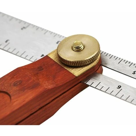 Jauge De Pente D'angle Règle D'angle Précise Réglable Règle De Biseau Pour Le Dessin Au Trait Outils De Mesure De Bricolage Règle Incurvée En Acier Inoxydable 1pcs 6 Jauge De Pente D'angle Règle D'angle Précise Réglable Règle De Biseau Pour Le Dessin Au Trait Outils De Mesure De Bricolage Règle Incurvée En Acier Inoxydable 1pcs – Image 4