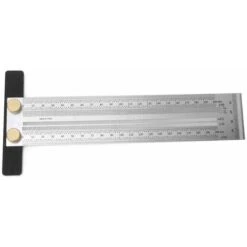 Trusquin De Traçage Trusquin Trusquin De Traçage Trusquin Outils De Traçage, T En Acier Inoxydable De Type Trou Règle Bois Traçage De Trusquin Outil De Mesure (200mm),