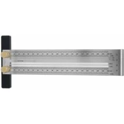 Trusquin De Traçage Trusquin Trusquin De Traçage Trusquin Outils De Traçage, T En Acier Inoxydable De Type Trou Règle Bois Traçage De Trusquin Outil De Mesure (200mm), -Promos Outil Virtuose Magasin 85800346 5