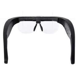 Lunette Loupe Avec 2 LED, Frontale Grossissantes Avec 4 Lentilles Amovibles Pour Lecture, Bijoutier, Couture, Et Bricolage (1.5X-5X) -Promos Outil Virtuose Magasin 86048483 3