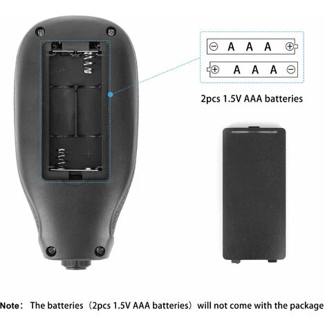 Testeur D'épaisseur De Peinture Jauge D'épaisseur De Film De Revêtement De Voiture 0 2000um Compteur De Revêtement Numérique Avec écran LCD Testeur De Films De Peinture Automobile 6 Testeur D'épaisseur De Peinture Jauge D'épaisseur De Film De Revêtement De Voiture 0 2000um Compteur De Revêtement Numérique Avec écran LCD Testeur De Films De Peinture Automobile – Image 4
