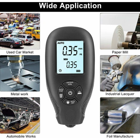 Testeur D'épaisseur De Peinture Jauge D'épaisseur De Film De Revêtement De Voiture 0 2000um Compteur De Revêtement Numérique Avec écran LCD Testeur De Films De Peinture Automobile 7 Testeur D'épaisseur De Peinture Jauge D'épaisseur De Film De Revêtement De Voiture 0 2000um Compteur De Revêtement Numérique Avec écran LCD Testeur De Films De Peinture Automobile – Image 5