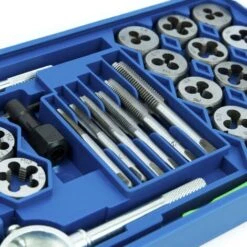 AUFUN Taraud Set 40 Pcs Jeu De Tarauds M3-M12 -Promos Outil Virtuose Magasin 87110058 4