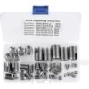 50pcs Inserts Filetés Auto-taraudeurs En Acier Inoxydable 302, Vis D'Insertion De Filetage Auto-taraudé Hélicoïdal 1 50pcs Inserts Filetés Auto-taraudeurs En Acier Inoxydable 302, Vis D'Insertion De Filetage Auto-taraudé Hélicoïdal -Promos Outil Virtuose Magasin 87456209 1