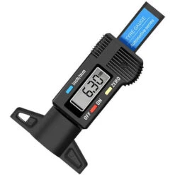 Jauge De Profondeur De Pneu Numérique Étrier LCD 0-25.4mm Jauge De Profondeur De Pneu Numérique Pour Voiture Moto Van Camion -Promos Outil Virtuose Magasin 87529760 5