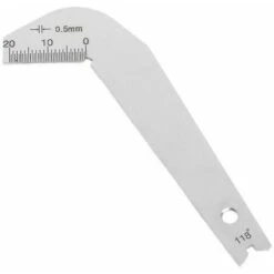 YOIURT Modèle De Mèche Gabarit De Forage Jauge Soudage Inspecter Outil Mesure De Foret De Soudure