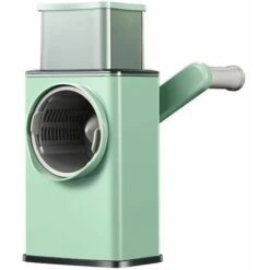 YOIURT Coupe-légumes Artefact Poignée De Main Trancheuse De Déchiquetage Grande Capacité Citron Râpe Rotative Pilon Tempête Tambour Coupe-légumes (vert)