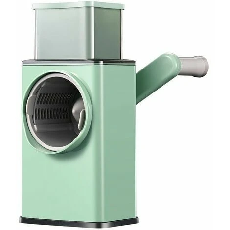 YOIURT Coupe-légumes Artefact Poignée De Main Trancheuse De Déchiquetage Grande Capacité Citron Râpe Rotative Pilon Tempête Tambour Coupe-légumes (vert) 3 YOIURT Coupe-légumes Artefact Poignée De Main Trancheuse De Déchiquetage Grande Capacité Citron Râpe Rotative Pilon Tempête Tambour Coupe-légumes (vert)