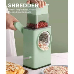 YOIURT Coupe-légumes Artefact Poignée De Main Trancheuse De Déchiquetage Grande Capacité Citron Râpe Rotative Pilon Tempête Tambour Coupe-légumes (vert) 10 YOIURT Coupe-légumes Artefact Poignée De Main Trancheuse De Déchiquetage Grande Capacité Citron Râpe Rotative Pilon Tempête Tambour Coupe-légumes (vert) -Promos Outil Virtuose Magasin 87921135 4