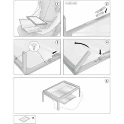 A4 Pleine Page Loupe De Lecture Loupe Sur Pied Rectangulaire Mains Libres Avec 4 LED Lampe Lentille De Grossissement 3X Pour Lire Pour Les Personnes âgées Les Aînés Et Les Malvoyants De -Promos Outil Virtuose Magasin 88007049 5