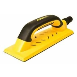 Cale De Ponçage Aspirante Mirka HANDY 80x230mm Grip 55 Trous Jaune